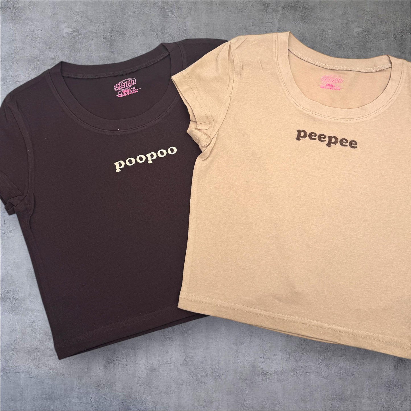 a couple of shirts that are on a table
