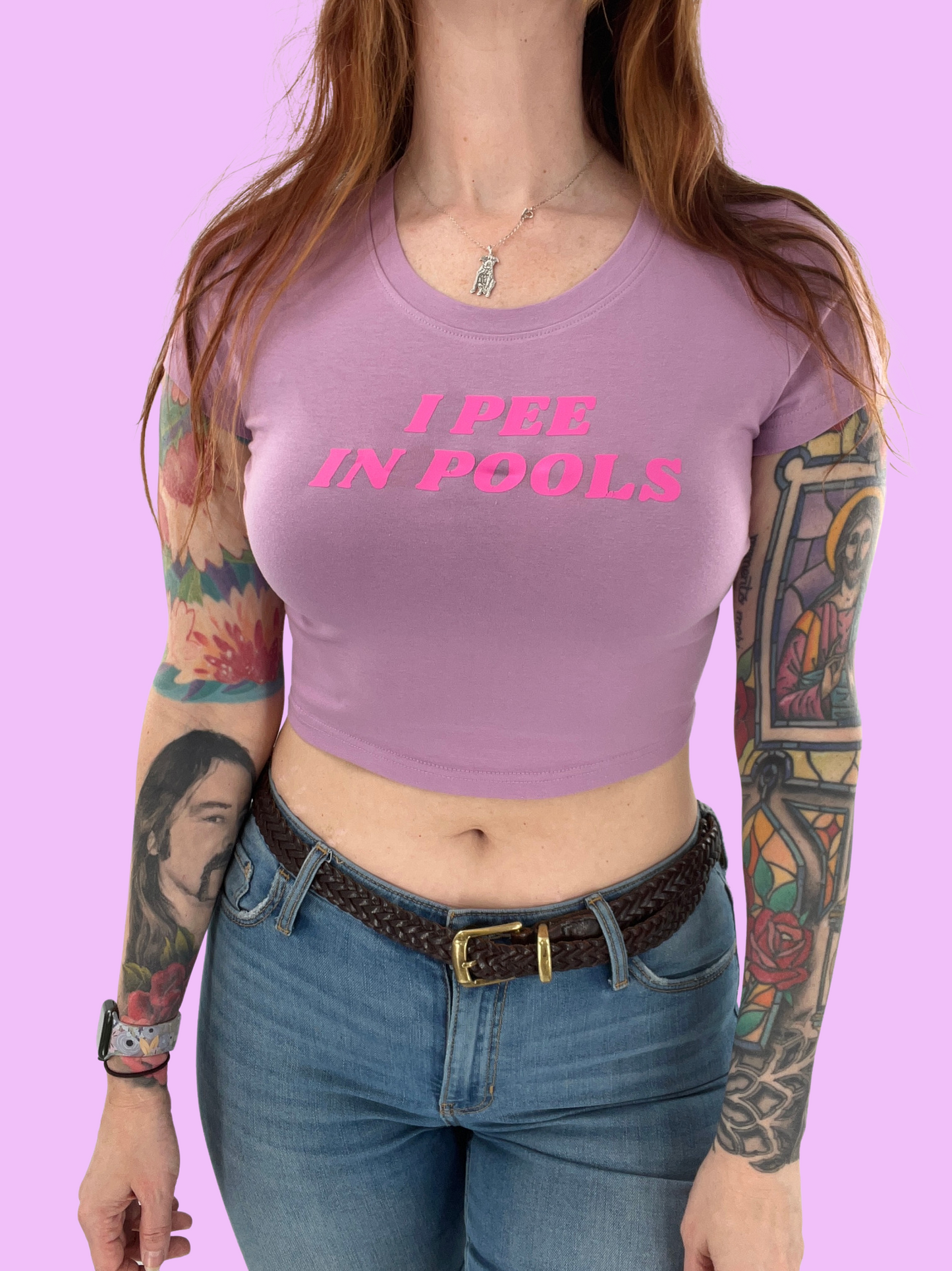 I Pee in Pools Baby Tee
