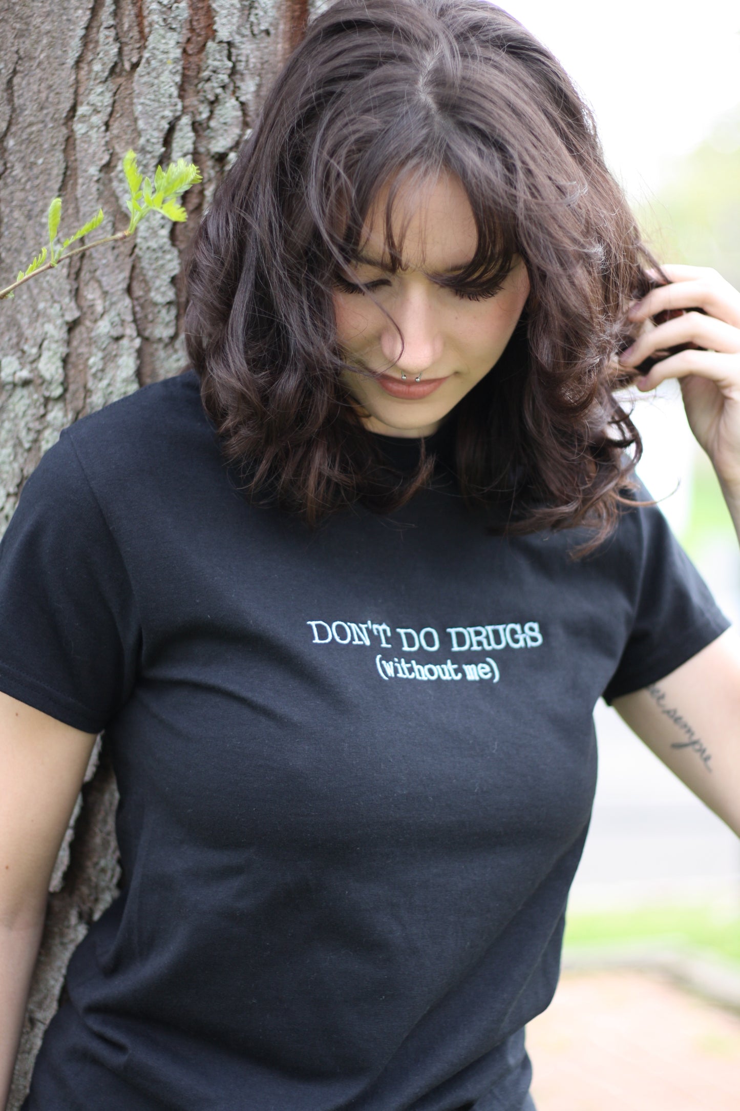 Don't Do Drugs Without Me Unisex Shirt