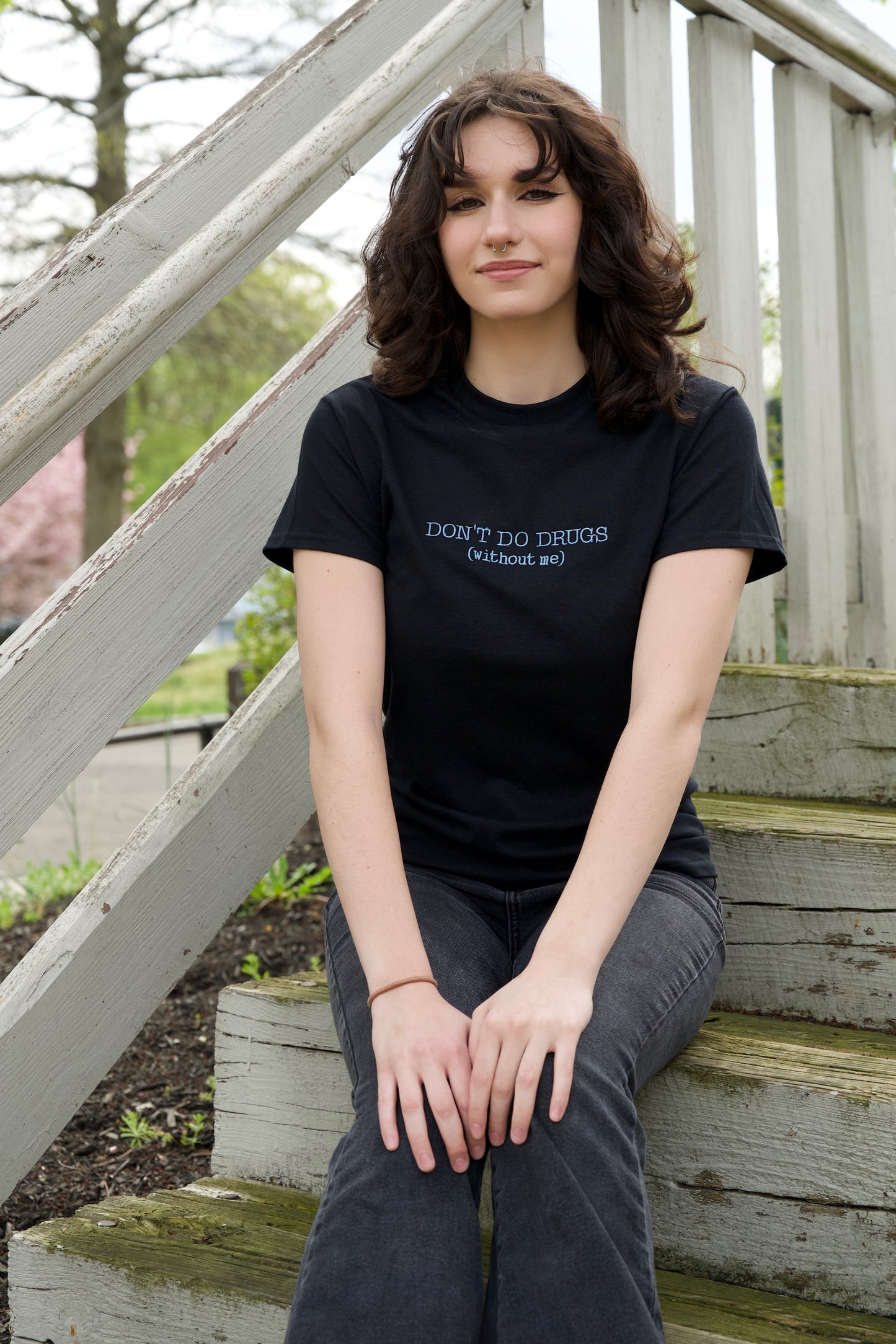 Don't Do Drugs Without Me Unisex Shirt