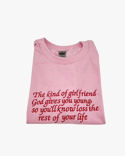 The Kind of Girlfriend God Gives You Young Embroidered Unisex Sweatshirt