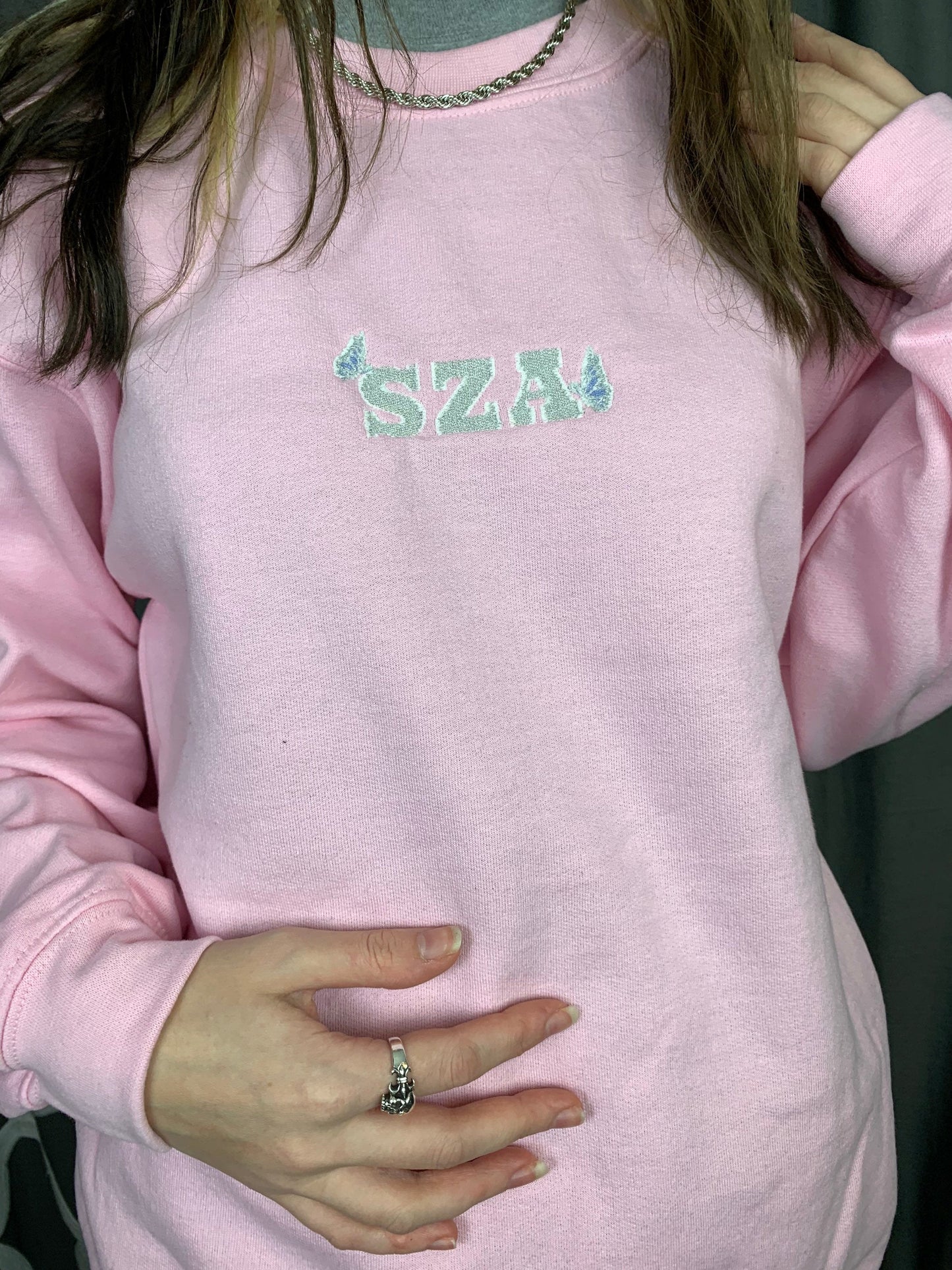 SZA Butterfly Crewneck