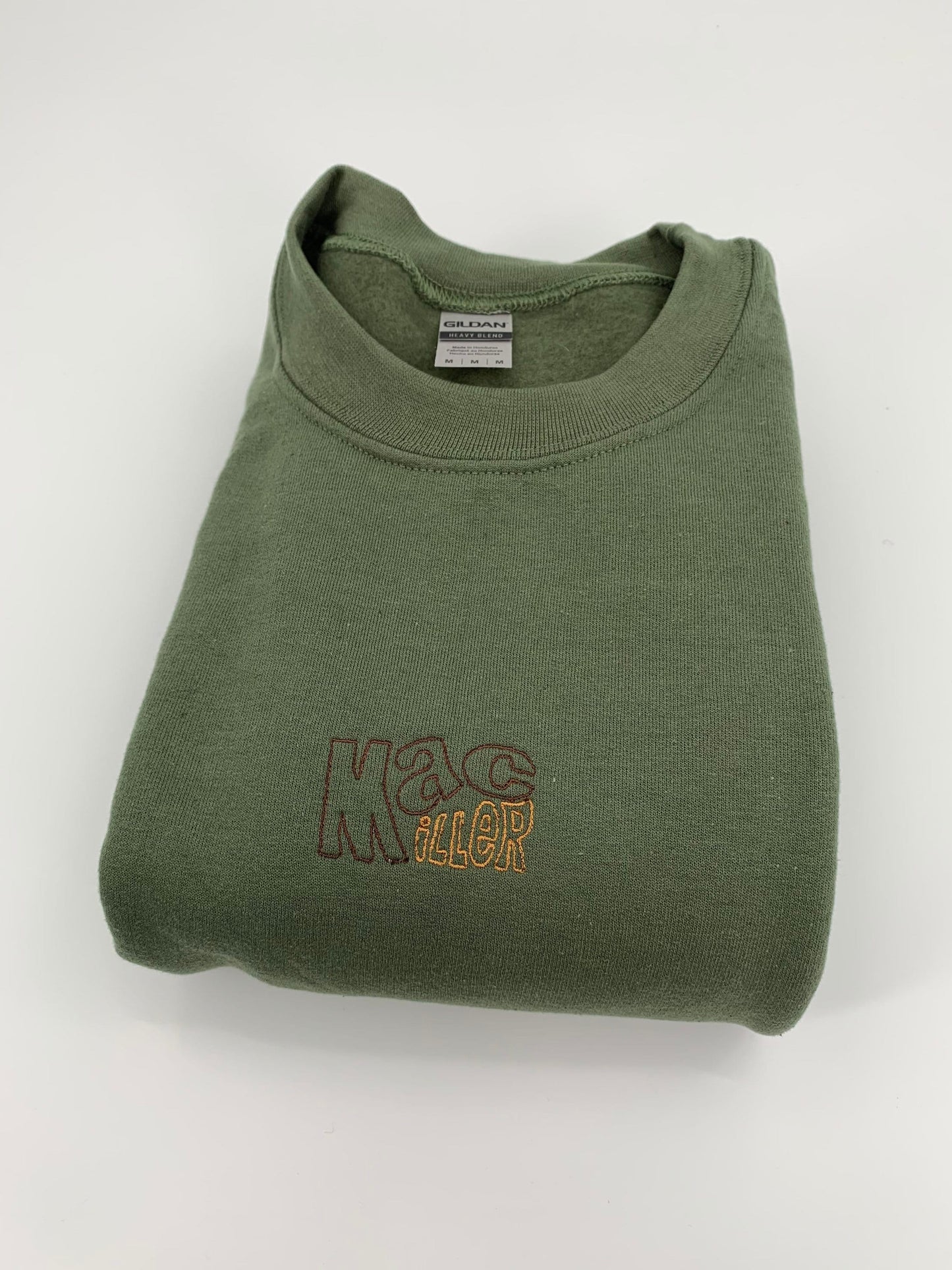Mac Embroidered Crewneck