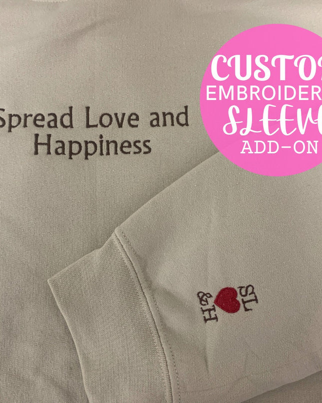 Custom Sleeve Embroidery-Add On