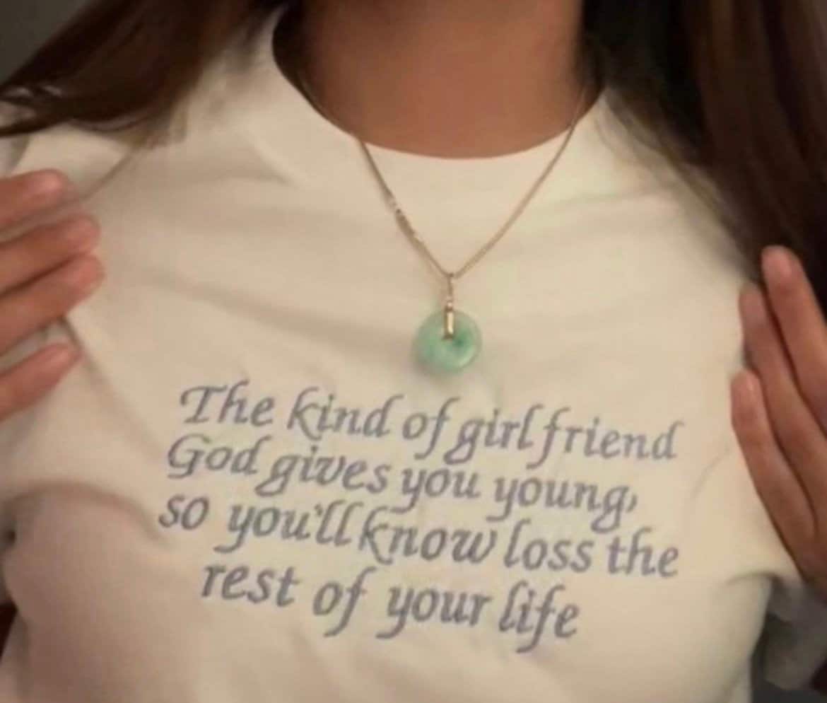 The Kind of Girlfriend God Gives You Young Tee