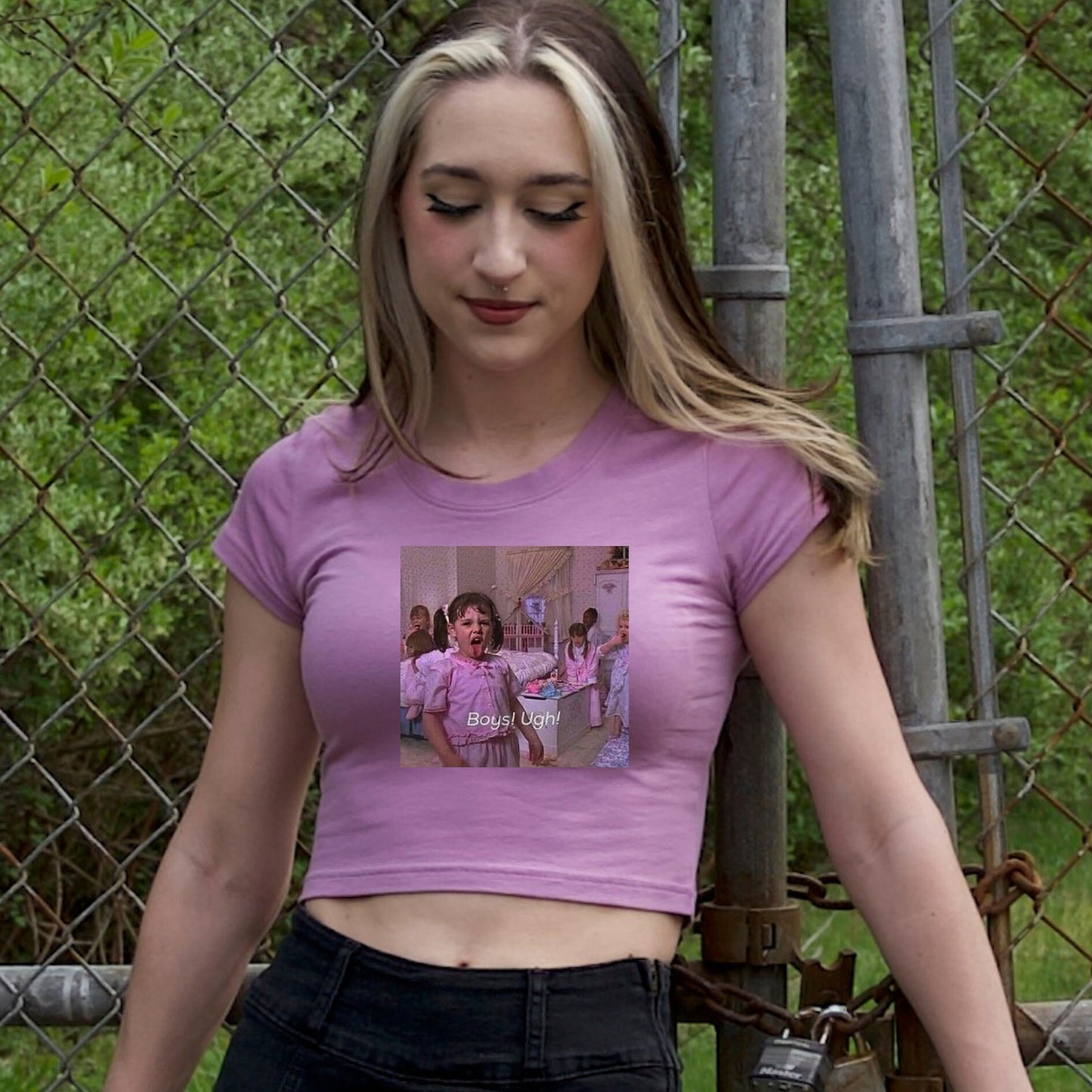 Boys! Ugh! Crop Top