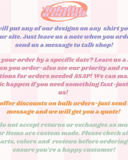 a pink and orange birthday card with a message