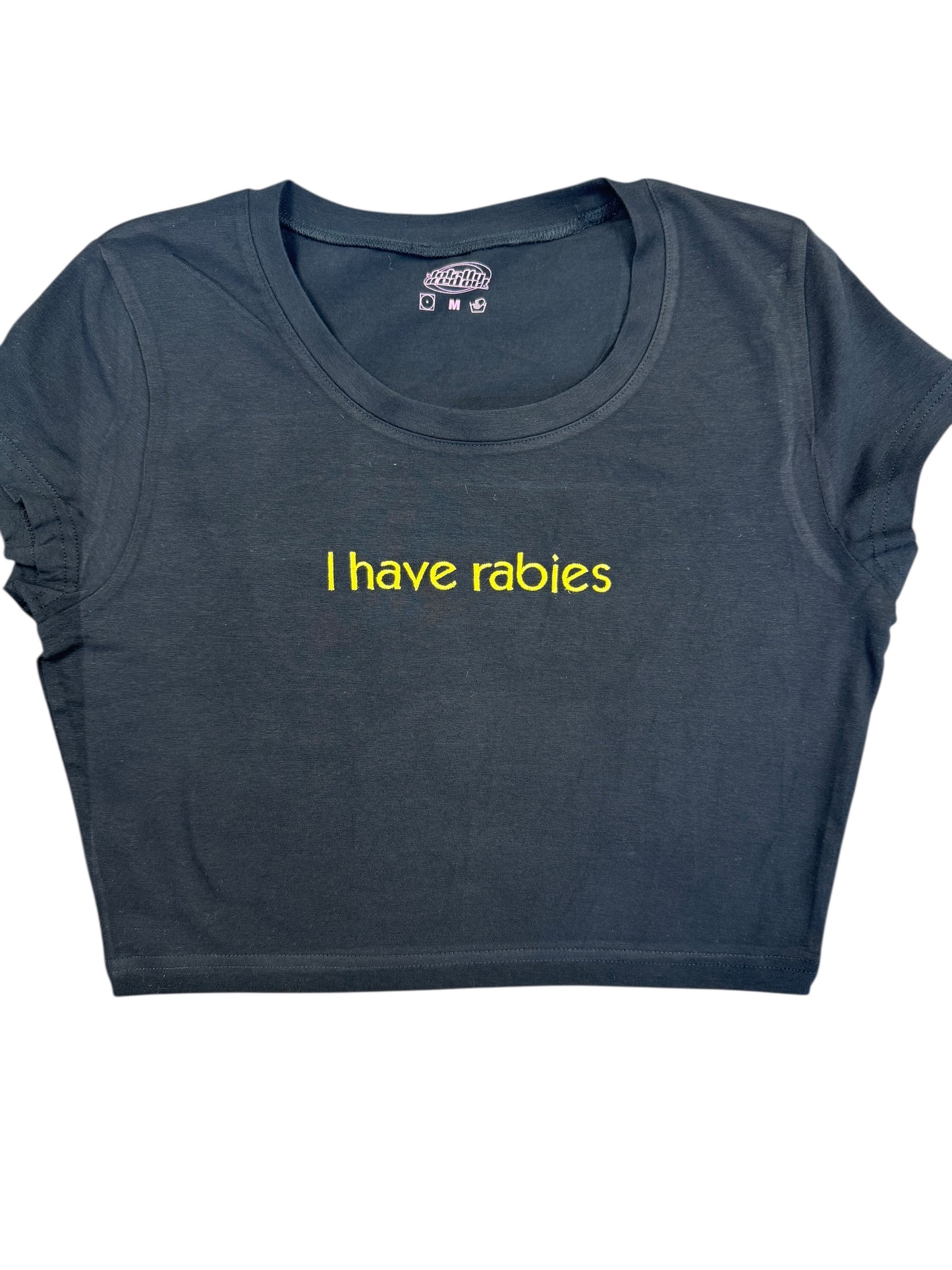 a women's t - shirt that says i have rabies