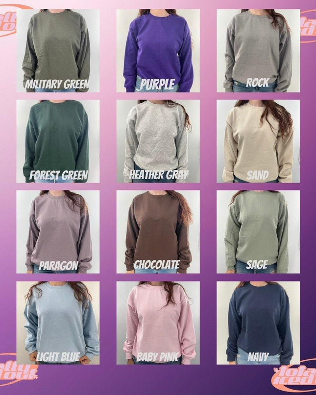 WYCTMCTSDGTR Unisex Embroidered T-Shirt or Crewneck  Sweatshirt