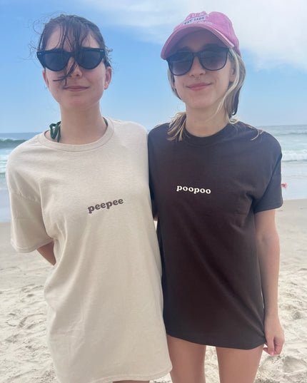 a couple of people standing next to each other
