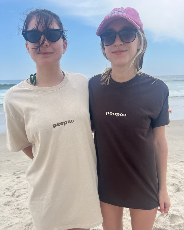 a couple of people standing next to each other
