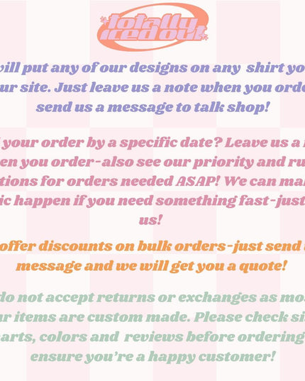 a pink and orange birthday card with a message