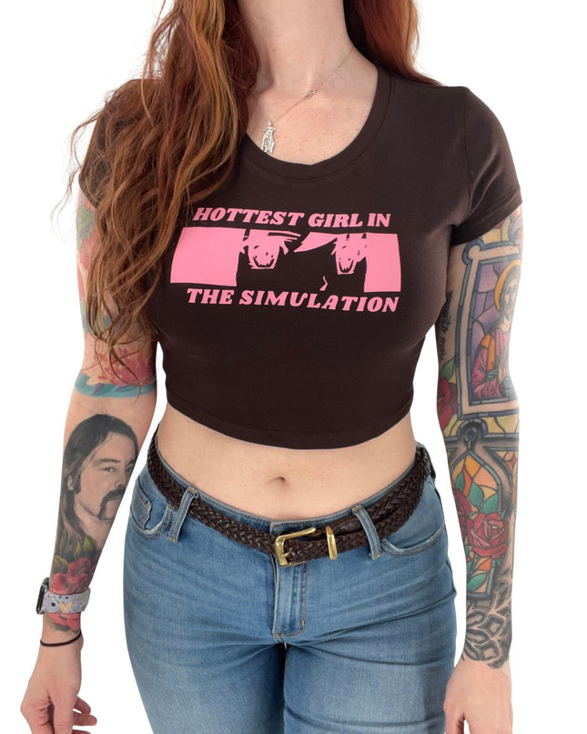 Hottest Girl in the Simulation Baby Tee