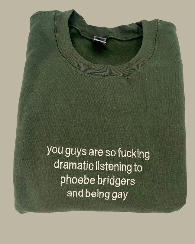 a green t - shirt with a poem written on it