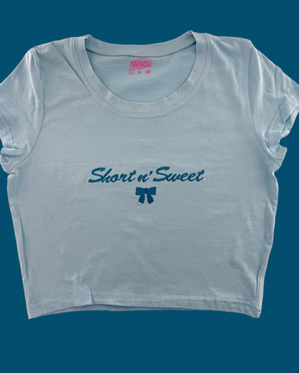 a white t - shirt with the words start a sweet on it