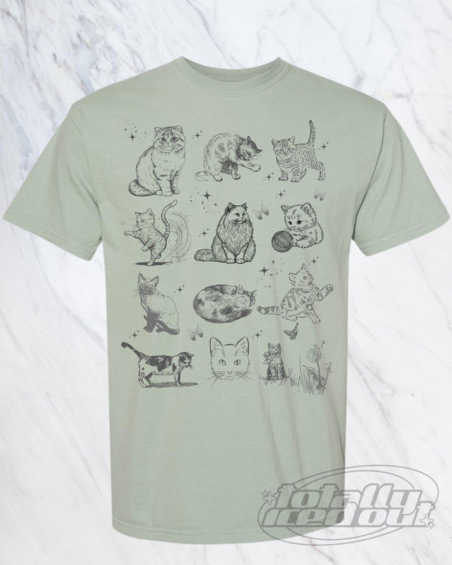 a bunch of different colored shirts that say different colors