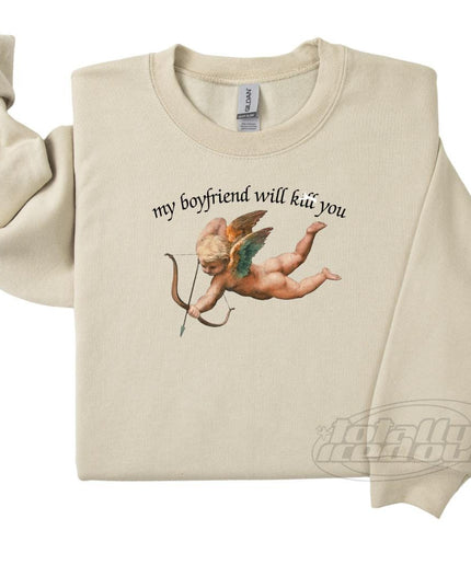 a sweater with a cupid cupid cupid cupid cupid cupid
