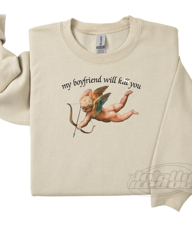 a sweater with a cupid cupid cupid cupid cupid cupid
