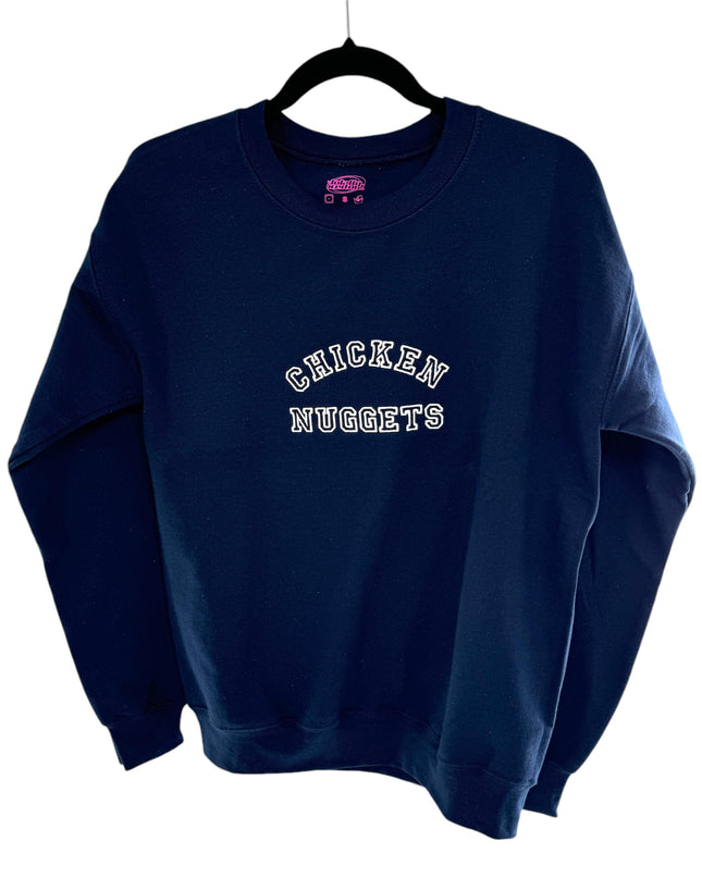 a blue sweatshirt with the words chicago knights on it
