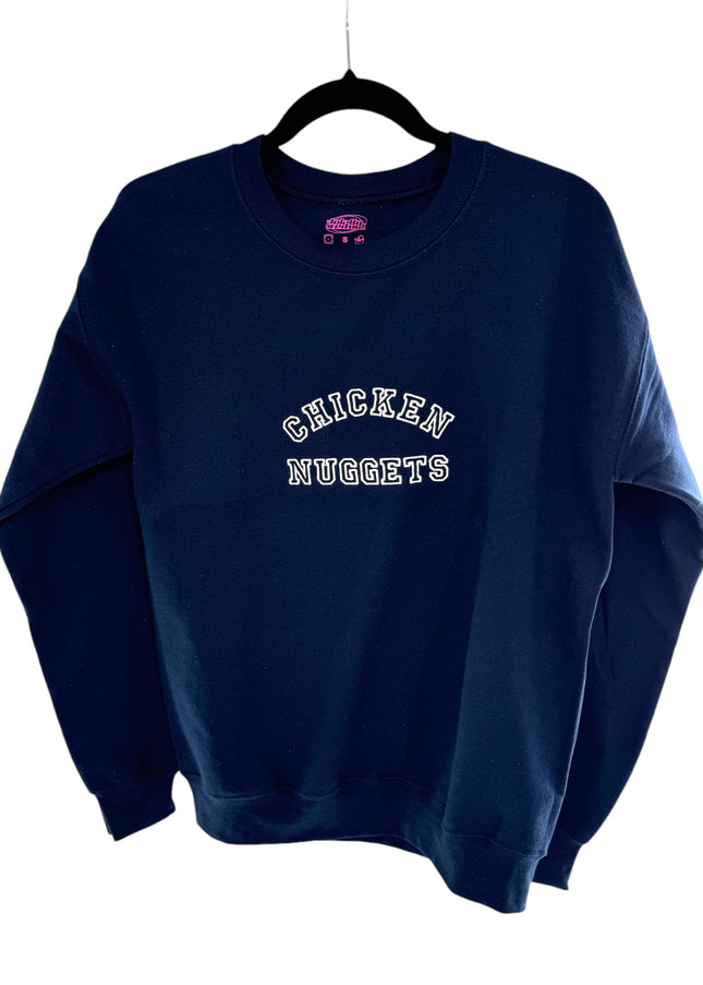 a blue sweatshirt with the words chicago knights on it