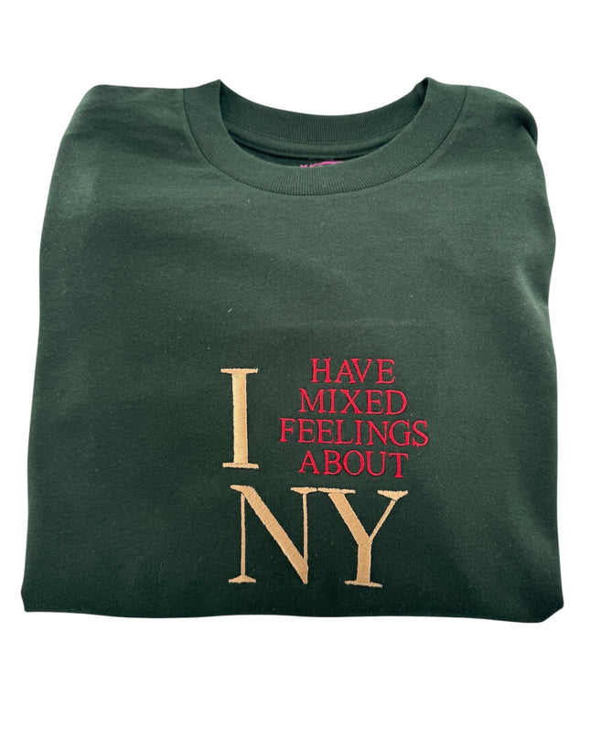 i have mixed feelings about ny t - shirt