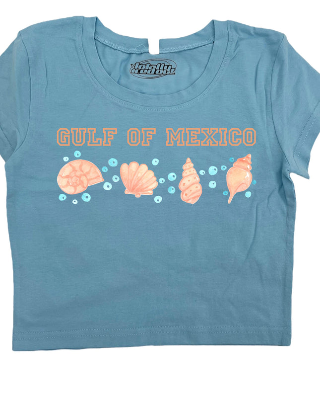 a girl's t - shirt that says gulf of mexico