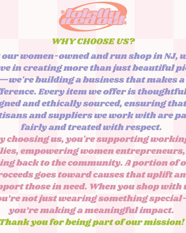 a pink and green poster with a quote on it