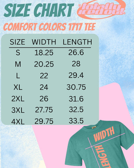 the size chart for a t - shirt with the size of the t - shirt