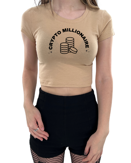 Crypto Millionaire Baby Tee