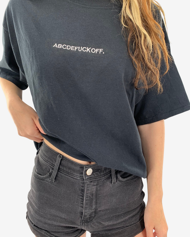 ABCDEF!CKOFF Embroidered Unisex Tee