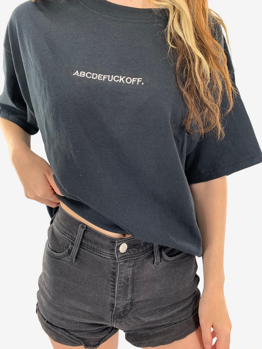 ABCDEF!CKOFF Embroidered Unisex Tee