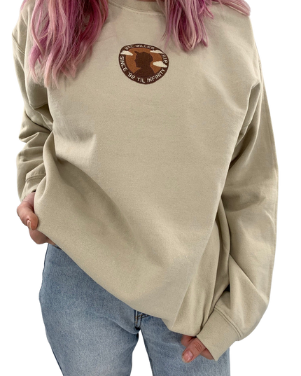 Mac Embroidered Crewneck