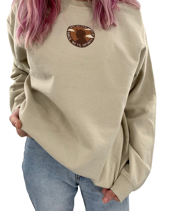 Mac Embroidered Crewneck