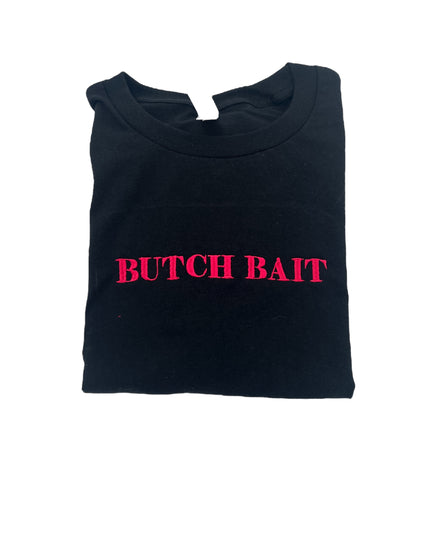 Butch Bait Embroidered Crop Top