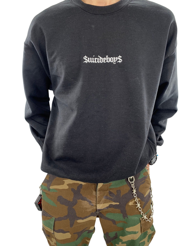Su!cideBoys Embroidered Sweatshirt