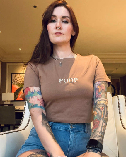 Poop Crop Top