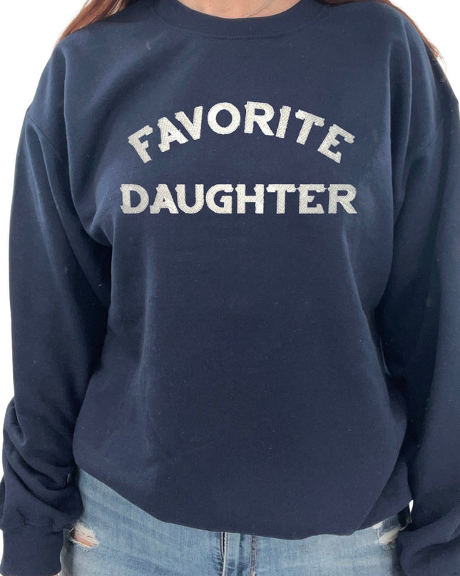 Favorite Daughter Embroidered Crewneck
