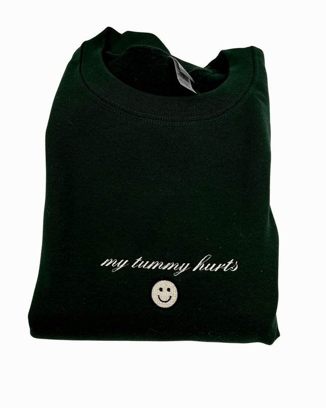 My Tummy Hurts Embroidered Unisex T-Shirt or Crewneck