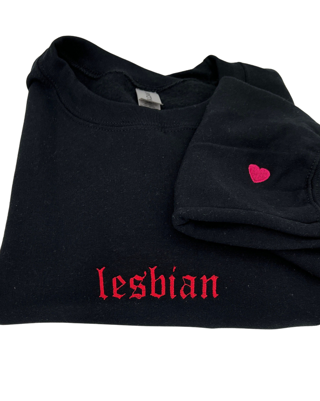 Lesbian Embroidered Sweatshirt
