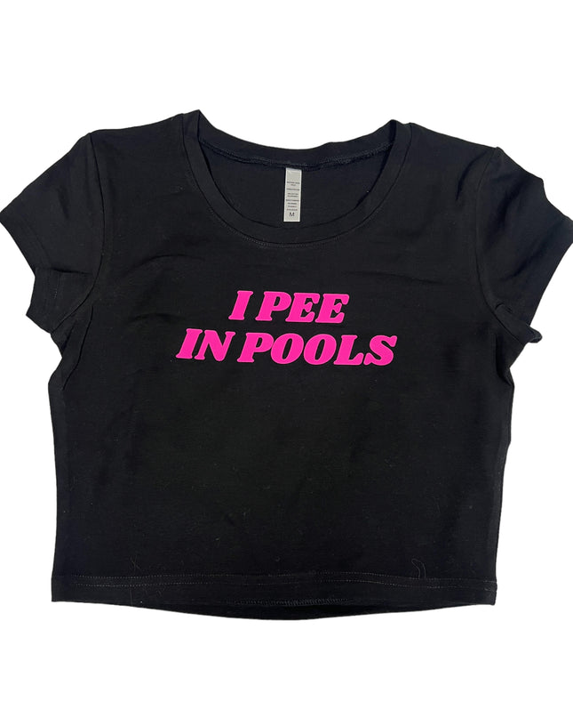 I Pee in Pools Baby Tee