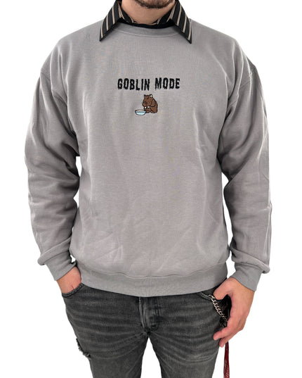 Goblin Mode Embroidered Shirt