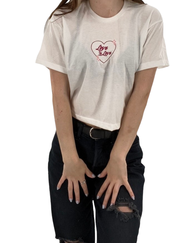 Love is Love Crop Top