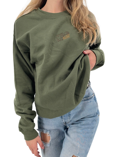 Mac Embroidered Crewneck