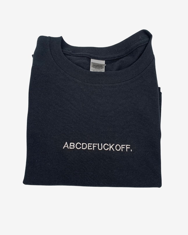 ABCDEF!CKOFF Embroidered Unisex Tee