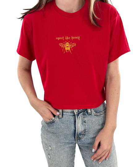 Sweet Like Honey Crop Top