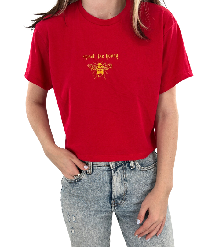 Sweet Like Honey Crop Top
