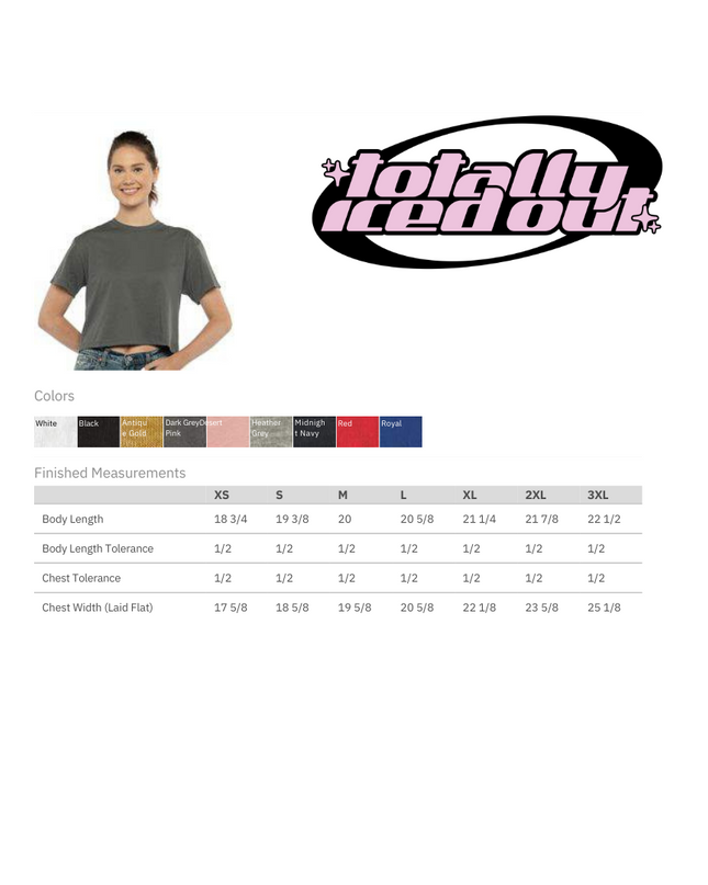 Support Women's Rights and Wrongs Embroidered Crop Top