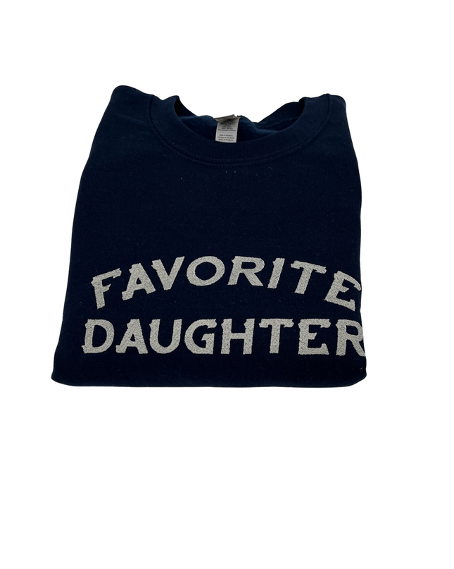Favorite Daughter Embroidered Crewneck