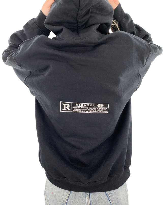 Rihanna Rated R Embroidered Sweatshirt