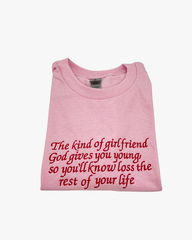The Kind of Girlfriend God Gives You Young Embroidered Unisex Sweatshirt